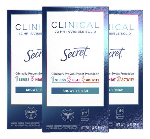 Secret Clinical Strength - Antitranspirante Solido Invisible
