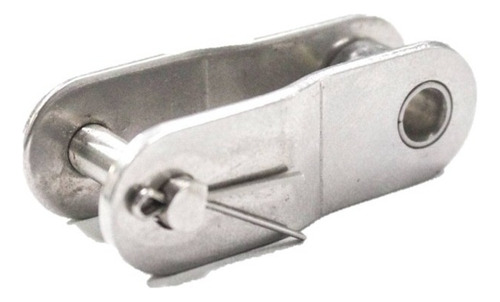 5 Medios Candados Para Cadena Acero Inox 35-ss P