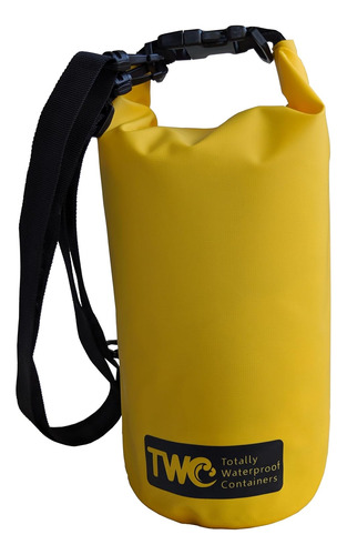 Tubo De Bolsa Seca Impermeable De 5 Litros De Color Amarillo