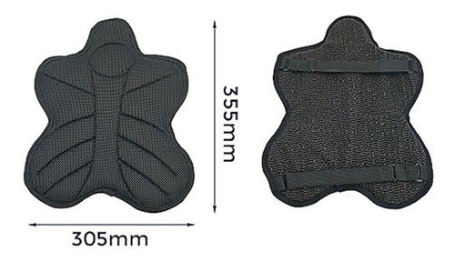 Cojín De Asiento De Motocicleta, De Trasero Para Viajes