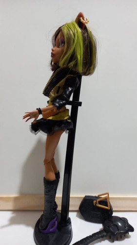 Monster High Clawdeen Wolf New Scaremester Wave 1 + Diário