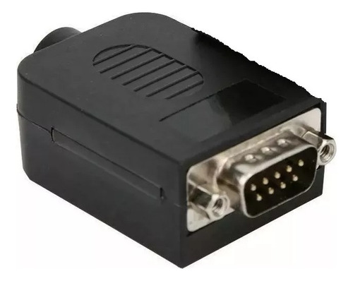 Cgq Adaptador Macho Db9 Rs232 Serial Para Terminal Conector 1 Piezas