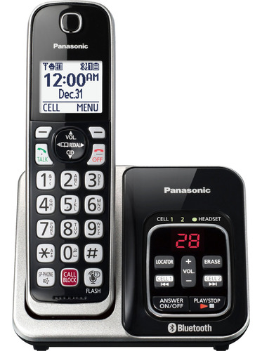 Panasonic Inalambric Con Bluetooth Kx-tgd 860 Local Negro