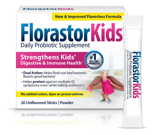 Florastor Probiotico Para Niños Digestivo E Inmune 20 Und