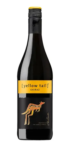 Vinho tinto australiano Yellow Tail Shiraz