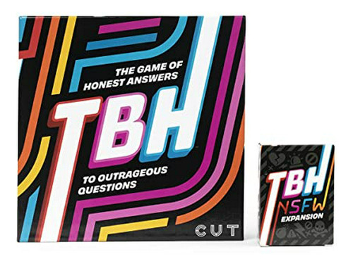 Tbh: The Board Game + Expansion Pack By Cut Fun Card Game - 