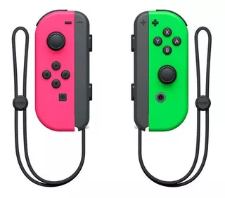 Joy Control con Nintendo Switch rosa neón y verde neón, color rosa/verde neón