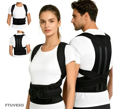Corrector Postura Espalda Para Hombre Y Mujer Ajustable Faja