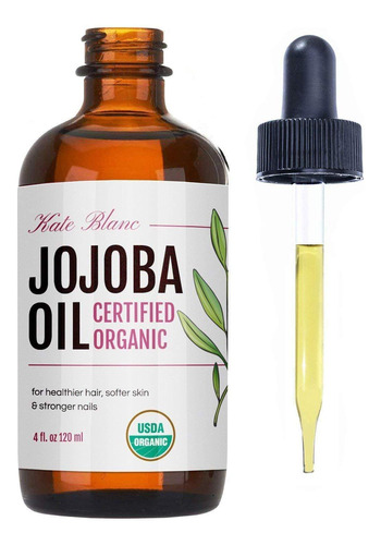 Aceite De Jojoba, Certificado Orgnico Usda, 100% Puro, Prens