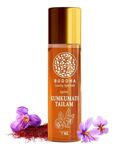 Buddha Natural Aceite Facial Kumkumadi - Elixir Juvenil Eter