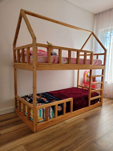 Cama Casita Montessori De Paraiso