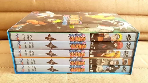 Box Dvd - Naruto Shippuden - 1ª Temporada - Volume 2 - 5 Discos - Original  Novo Lacrado