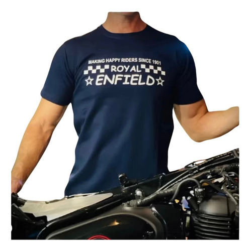 Remera Royal Enfield Happy Riders