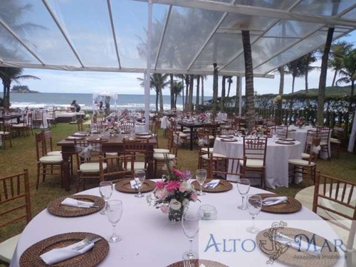 Imagem 1 de 30 de Casa Para Festas De Casamento - Pé Na Areia - Guarujá - 26000 - 2814877