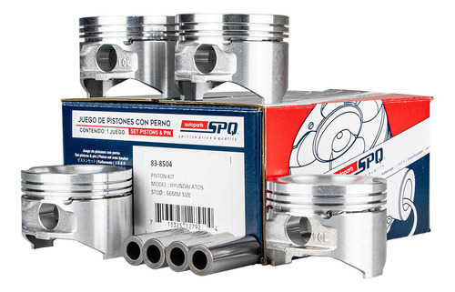 Juego De Pistones 30 Dodge Atos 1998-2004 L4 1.0