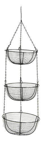 Compatible Cesta De Almacenamiento De Fruta Colgante De