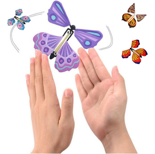 10 Mariposas Voladoras, Mariposa De Hadas En El Libro,