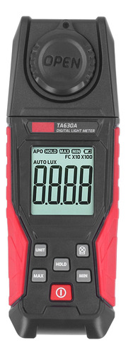 Iluminómetro Digital De Alta Precisión, 200000 Lx, Rango 0.1