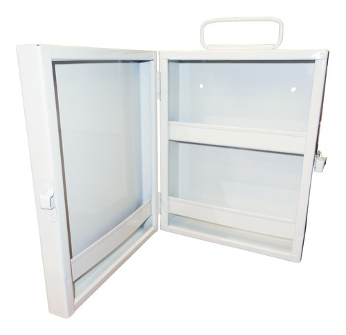 Caja Botiquín Primeros Auxilios Metálico 22,5 X 28 X 10 Cm.