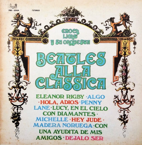 Enoch Light Y Su Orquesta - Beatles Alla Classica  Lp 