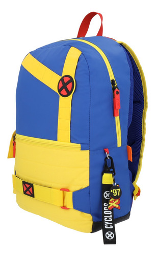 Mochila Marvel X-men Cíclope Especial Color Azul