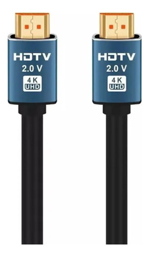 Cable Hdmi A Hdmi 0,5 Metros, Versión 2.0, 4k A 60hz.