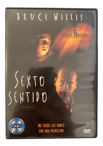 Dvd Original El Sexto Sentido The Sixth Sense Bruce Willis