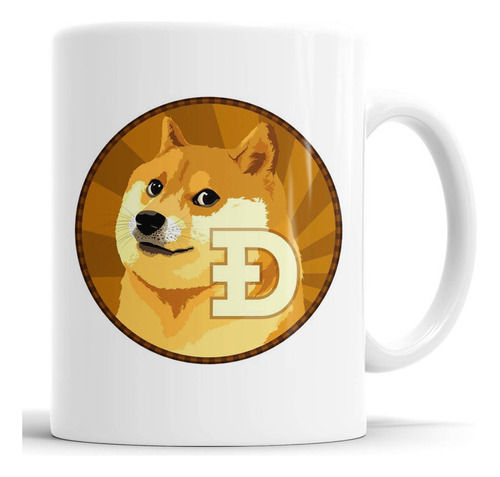 Taza Dogecoin - Cripto - Cerámica