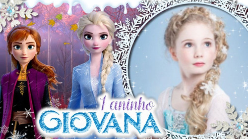 Convite Animado Frozen 2