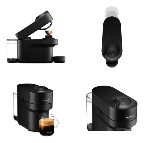 Cafetera Nespresso Vertuo Pop Color Negro