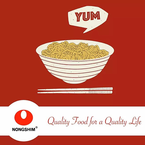 Sopa Nongshim Shin Gold Spicy Ramen Noodle Soup 6 Bowls