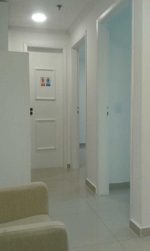 Imagem 6 de 14 de Sala Comercial Luxo 3 Salas + Recepção Prédio Ótimo