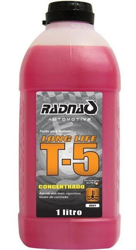 Imagem 1 de 1 de Adtivo Para Radiador Anticorrosivo T5 1 Litro Concentrado