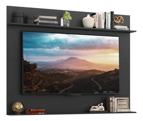 Painel Tv 65 Amsterdã Classic Multimóveis V3423 Cor Preto