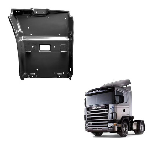 Chapa Estribo Scania Serie 5 2013 2014 2015 2016 L Direito