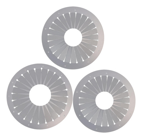 3x Rosette Maker Rosette Maker Plantilla Hobby Art Diy