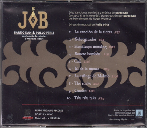 Atipicos Cd Hector Bardanca & Pollo Piriz Librillo Job 2007 (Usado)