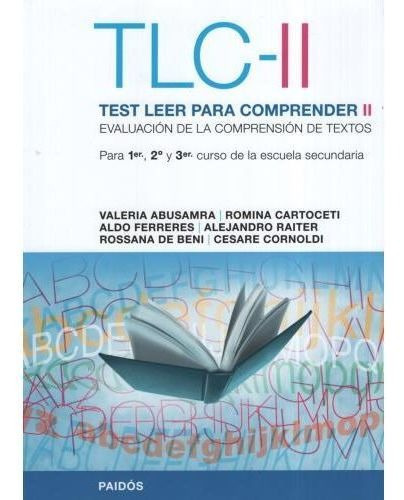 Test Leer Paraprender Ii (tcl Ii). Evaluacion De Lap, De Abusamra, Valeria. Editorial Paidós En Español