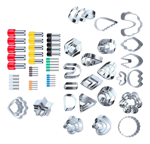 N Juego De Cortadores De Forma De Arcilla Polimérica De 89