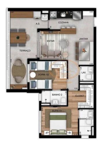 Apartamento Com 3 Dormitório(s) Localizado(a) No Bairro Saúde Em São Paulo / São Paulo - 5178:909759