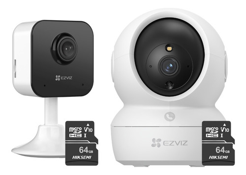 Kit De Cámaras De Seguridad H6c Full Hd + H1c + 64g - Ezviz