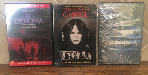 Dvds Trilogia O Exorcista 1, 2 E 3