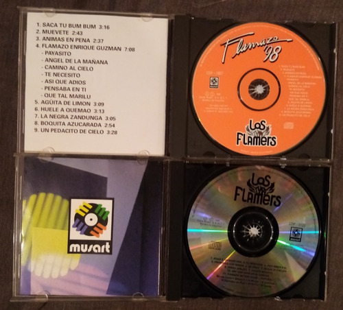 Cds Los Flamers Flamazo 98 Flamazo Lavoe Y Colección Deoro (Usado)