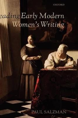 Libro Reading Early Modern Women's Writing - Dr Paul Salz...