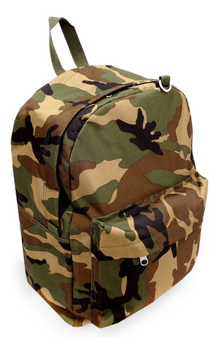 Mochila Everest Classic Woodland Camo, Camuflaje