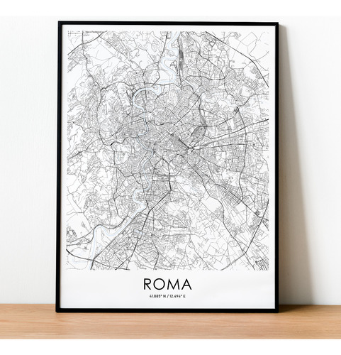 Mapa Ciudad De Roma