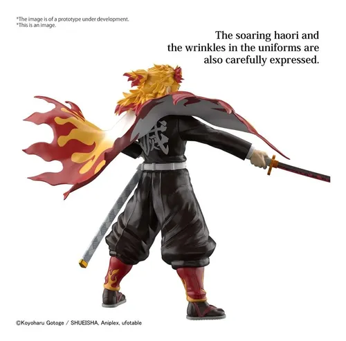 Bandai Model Kit Kyojuro Rengoku Kimetsu No Yaiba