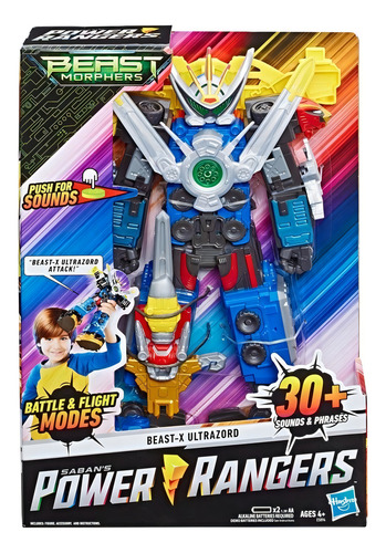 Power Rangers Beast-x Ultrazord 30 Freses Morphers Hasbro