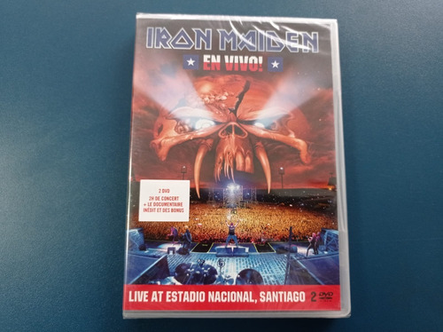 Iron Maiden  En Vivo! (live At Estadio Nacional, San  2 Dvd