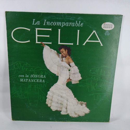 Lp  Celia Cruz - La Incomparable  Celia  Sonero 